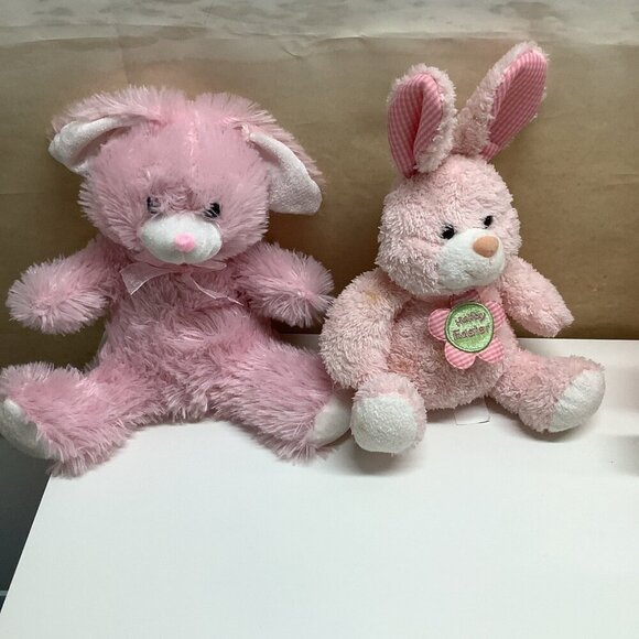 Walmart 2000 Bunny & Bear Stuffed Animals Preloved - Picture 1 of 6